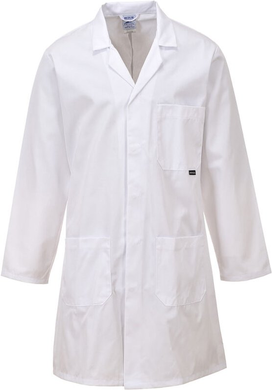 Thumbnail - Bluse ML Standard 100 % Baumwolle Weiß 3XL