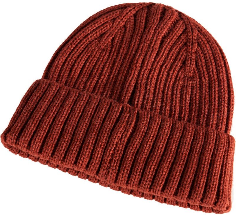 Strickmütze Mütze Gr. one, Herbstrot - Mascot