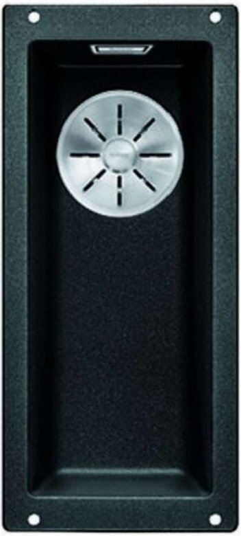 Blanco - Subline 160 - Silgranitspüle, 19x46 cm, Schwarz 525981