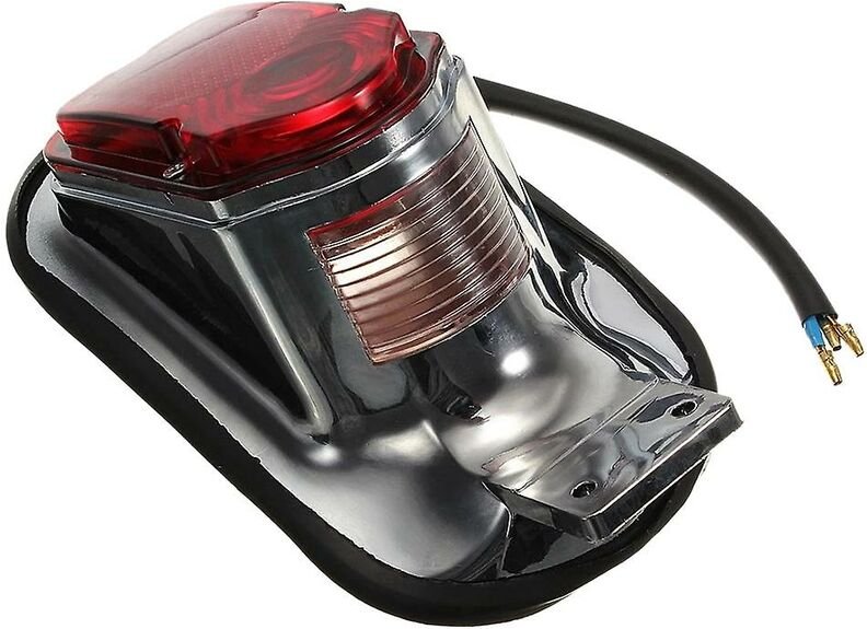 Universal Motorrad Rücklicht Lampe Montage Platte Blinker Hinten Schwanz Bremse Bremsleuchte Für Chopper