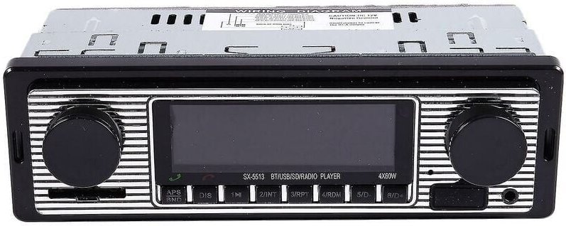 Bluetooth Oldtimer-Radio MP3-Player Stereo usb aux Klassische Auto Stereo Audio