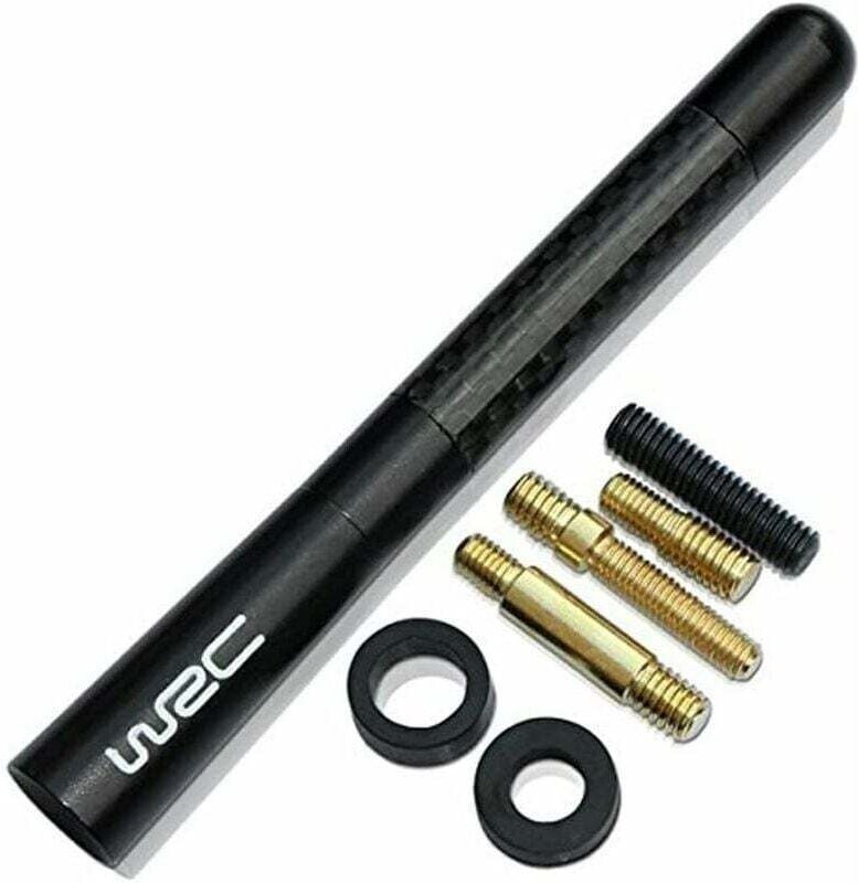 11,9 cm Carbon Fiber Autoradioantenne AM/FM WRC für Ford F150 F250 F350 E150 Mustang Escape Explorer Focus Ranger Raptor...