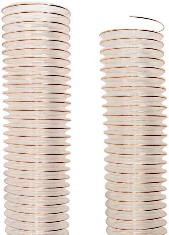 Spiral-Spaneabsaugschlauch 80x10 Holzmann abs80mm10lfm