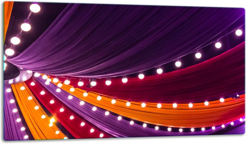 Glasschild Schneidebrett 52x30 Stück