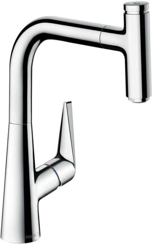 Talis Select M51 - Spültisch Einhebelmischer 220 mit ausziehbarem Auslauf, verchromt 72822000 - Hansgrohe