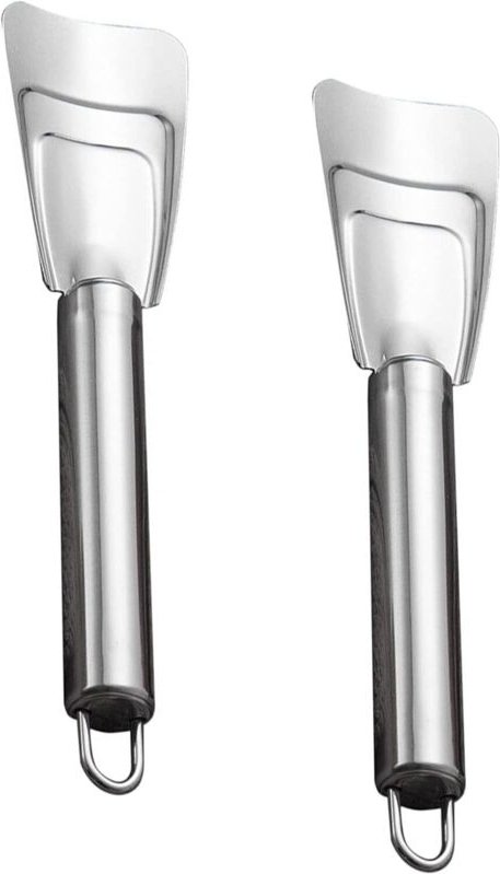 Ahlsen Manuelle Kühlschrank-Abtauschaufel, Abtauschaufel aus Edelstahl, Eis-Gefrierschrank-Schaufel, Schaber, Reinigung ...