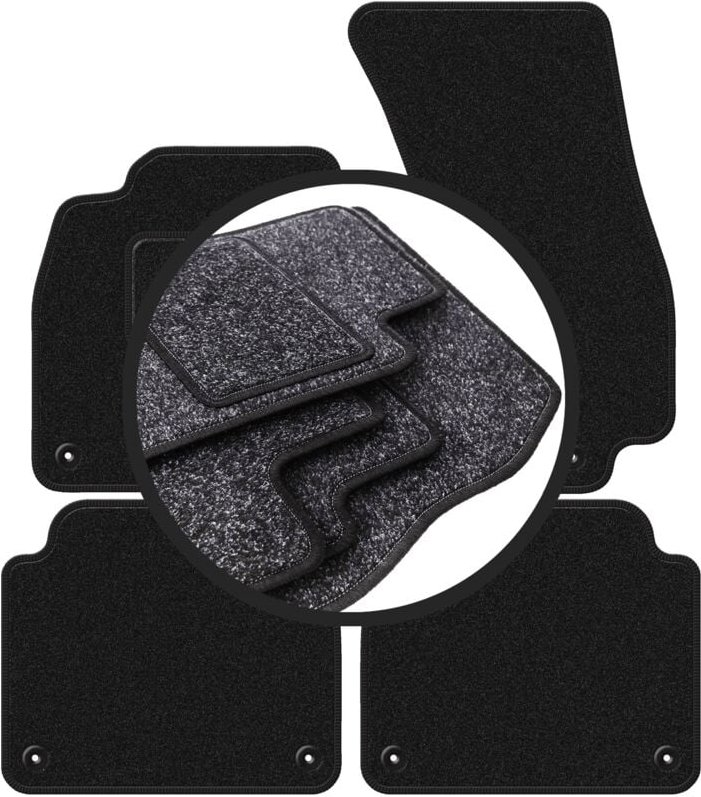 ANTHRA Autofußmatten für: Audi A8 D5 4N Limousine (2017-)