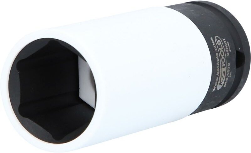 1/2' Alu-Felgen Kraft-Stecknuss robust, lang, 24mm