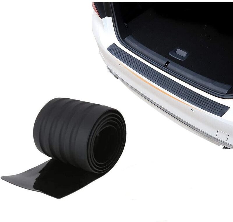 Heckstoßstangenschutz, universelle Heckstoßstangenschutzplatte für den Kofferraum, kratzfester Heckschutzstreifen aus Gu...