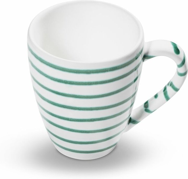 Thumbnail - Gmundner Keramik - Grüngeflammt Frühstücksbecher Max 0,3 Liter