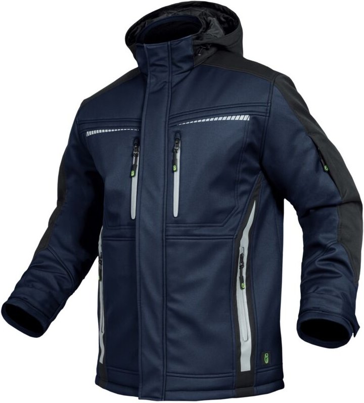 Leibwächter - Winter-Softshelljacke Flex-Line FLEXI30 Gr. m marine/schwarz