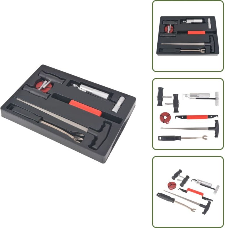 Vidaxl - Windschutzscheibe Werkzeug Set - Autoglas Reparatur - Autolackierer Werkzeug - Autoscheibe Werkzeug - Scheibenr...