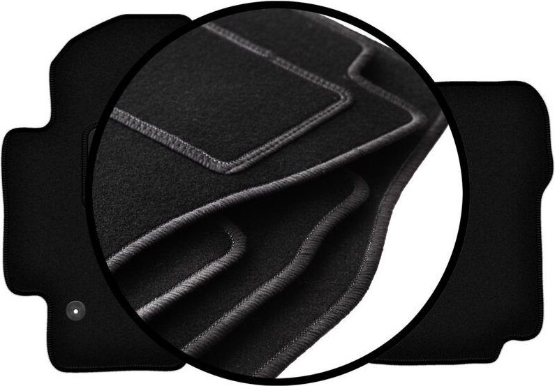 Komplettset Veloursmatten für: Nissan NV200 Van (2009-)