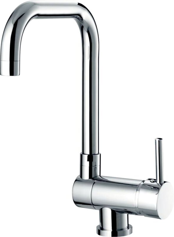 Essebagno - New Oslo klappbare Spültischarmatur in Chrom speziell für Fenster