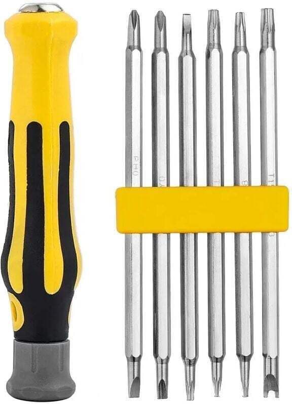 Unzerbrechlicher magnetischer Sicherheitsschraubendreher, Sechskantbit, Flachkopf, Handwerkzeug