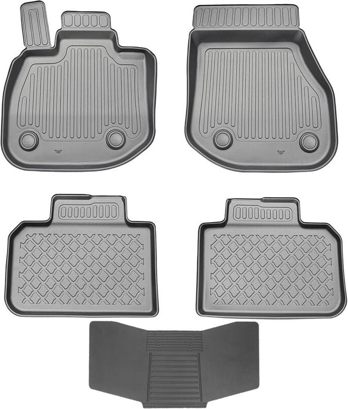 ARISTAR Matten 603648 + Bezug 251992 - BMW X1 U11 Plug-in Hybrid 10.2022- / BMW iX1 U11 2022- STOP. MOUNT MS+BMW VELCRO ...