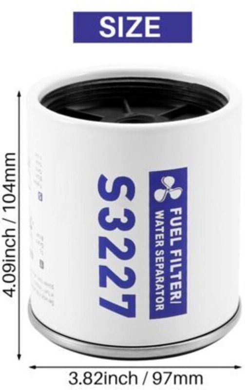 S3227 Kraftstofffilterelemente für Außenbordmotoren