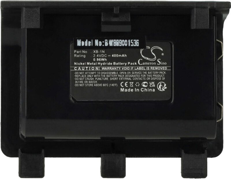 Vhbw - Akku Ersatz für Microsoft XB-1N für Controller (400 mAh, 2,4 v, NiMH)