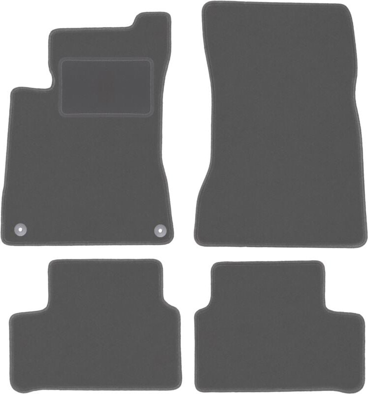 Graphit-Fußmatten für: Mercedes CLS C118 Limousine, Kombi (2019-)