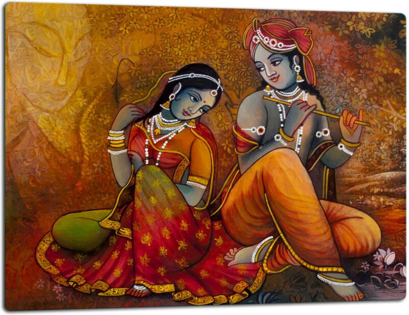 Glasschild Schneidebrett 52x40 Frauu