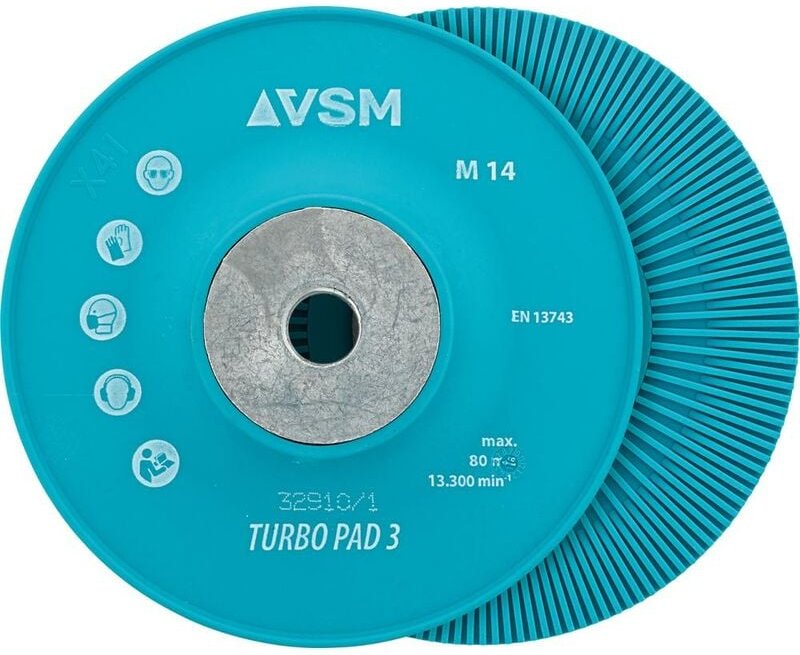 FP - Stützteller turbo pad 3 M14 115mm vsm