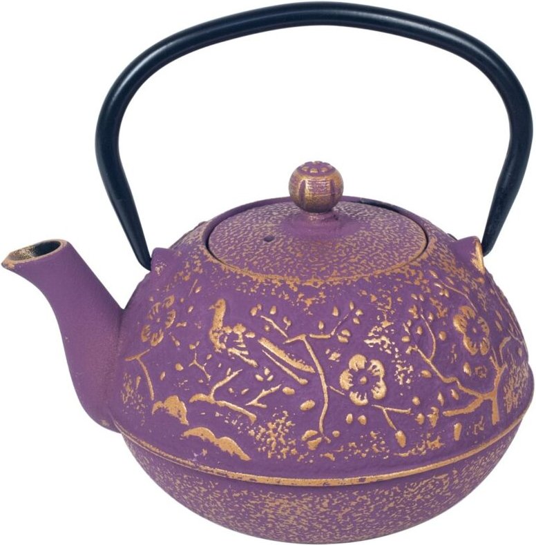 Zen Et Ethnique - Signes Grimalt Kochteekanne Tetera te lila 13x16x10cm 22860