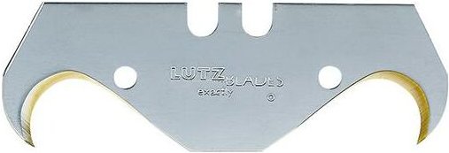 Hakenklinge a 10 St. 60 x18,7x0,65mm tin Lutz