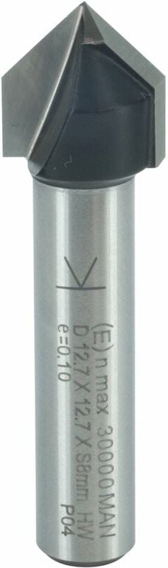 Ent European Norm Tools - ent V-Nutfräser hw 19,05 mm 90 Grad