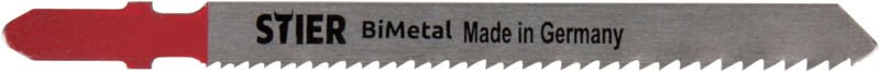 Stichsägeblatt st 75/1,2-2,5/1, Metall für dünne Bleche, Rohre, Profile 1,2mm - 2,5mm - Stier