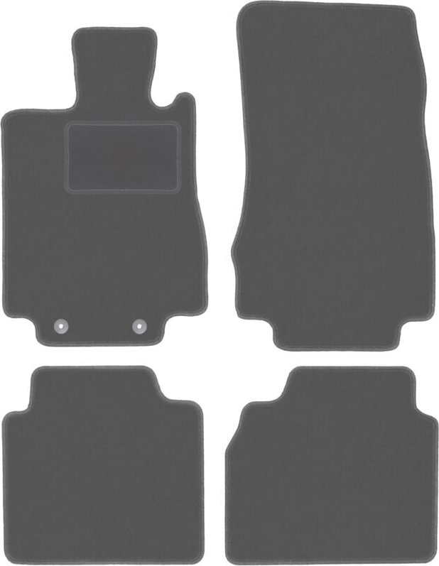 Graphit-Fußmatten für: Mercedes S W220 lang (1998-2005)