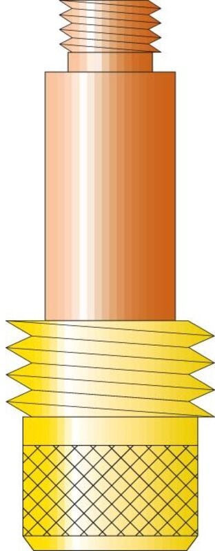 FP - Spannhülsengehäuse Gaslinse D:1,6,45V25