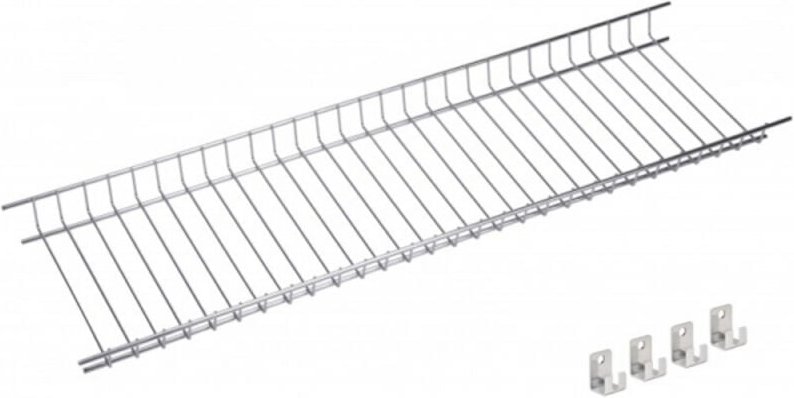 Thumbnail - Edelstahl-Glasregal 75x21,5cm 92075 Sauvic