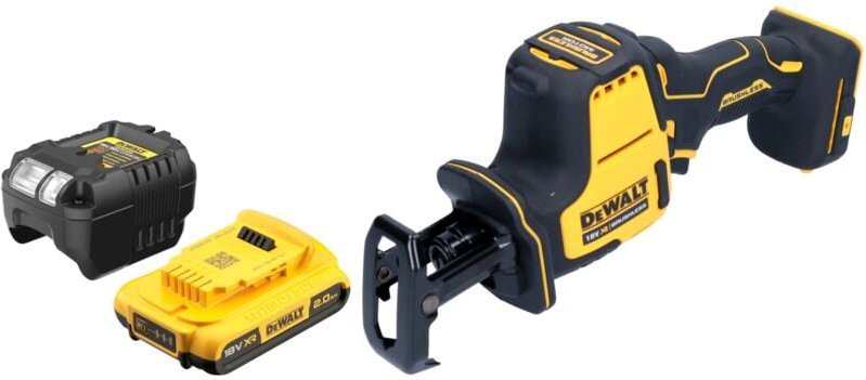 Thumbnail - Dcs 369 D1 Akku Säbelsäge Reciprosäge 18 v Brushless + 1x Akku 2,0 Ah + Ladegerät - Dewalt