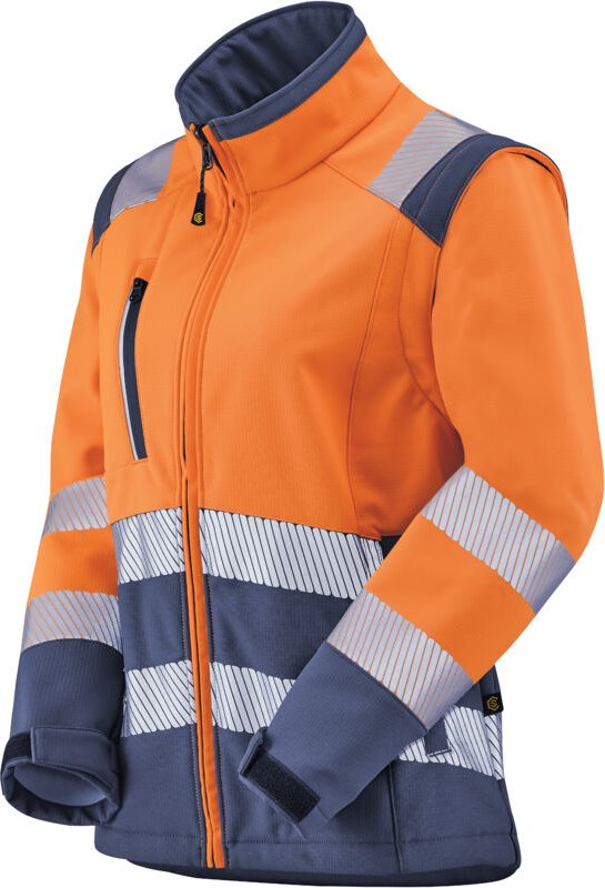 Softshell-Jacke Hv Damen Tian Orange Fluo/navy Xl