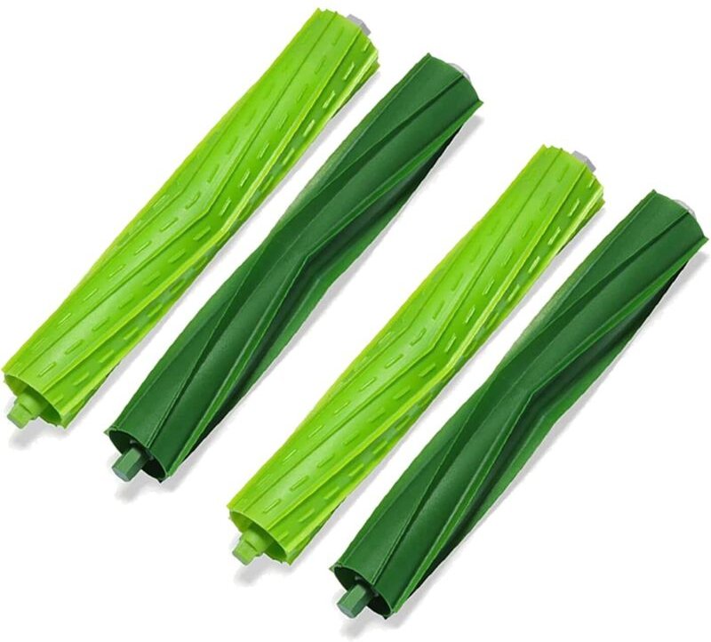 2er-Pack Ersatz-Gummi-Rollenbürsten für iRobot Roomba i7 i7+ j7 j7+ j8+ i2 i3 i3+ i4 i4+ i6 i6+ i8 i8+ /Plus E5 E6 E7 St...