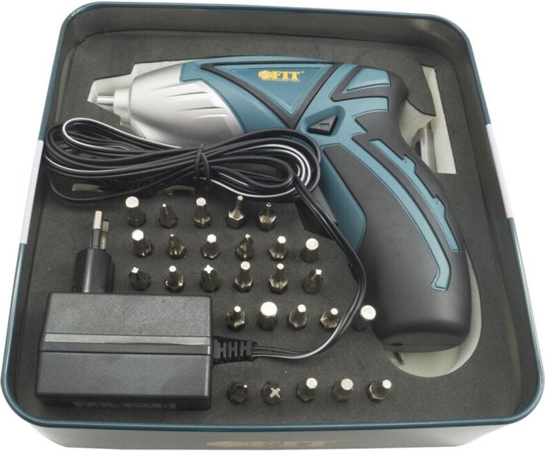 Trade Shop Traesio - Trade Shop - wiederaufladbarer schraubendrehersatz mit gelenkeinsätzen, 30 stk. SD-48AL -