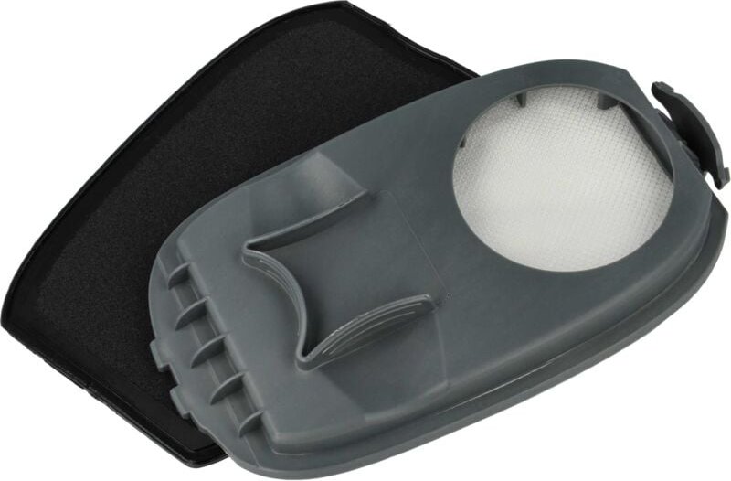 Staubsaugerfilter kompatibel mit Philips XW9465 Staubsauger, Waschsauger - hepa Filter Schwarz Grau Weiß - Vhbw
