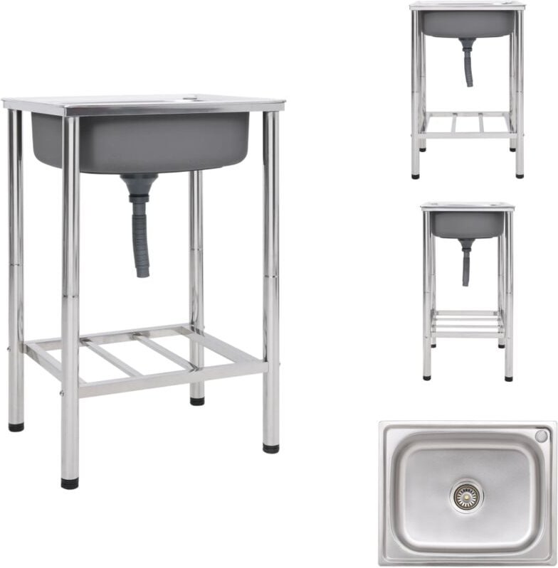 Küchenspülen & Spülbecken - Living Camping-Spüle Edelstahl