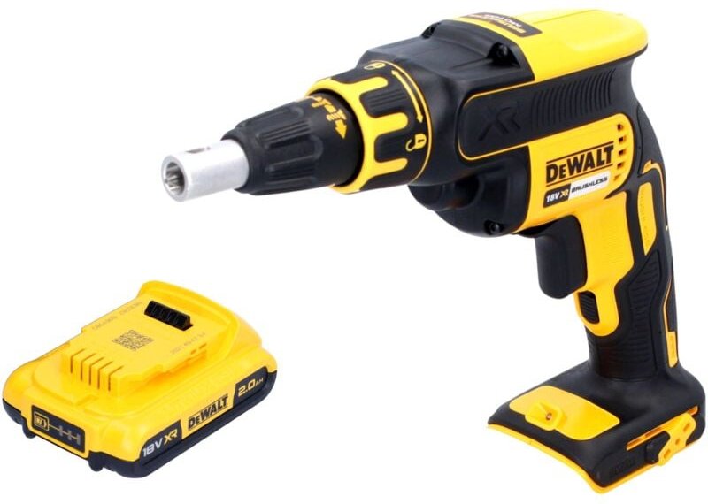 Dcf 620 n Akku Trockenbauschrauber 18 v 30 Nm Brushless + 1x Akku 2,0 Ah - ohne Ladegerät - Dewalt