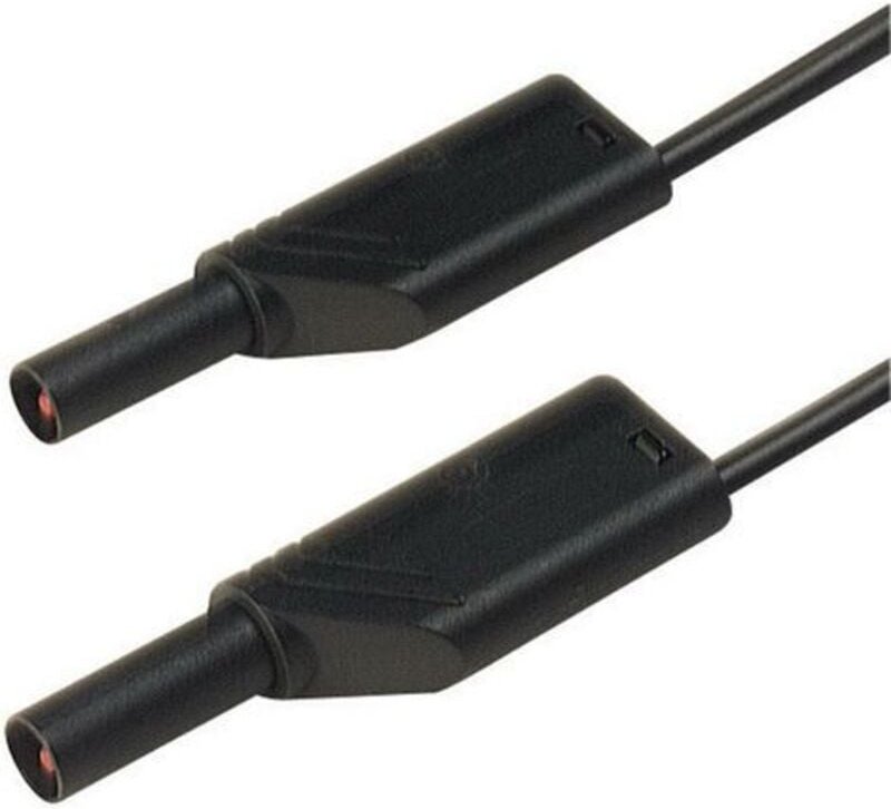 Mls ws 200/1 sw Sicherheits-Messleitung Lamellenstecker 4 mm Lamellenstecker 4 mm 2.0 - Sks Hirschmann