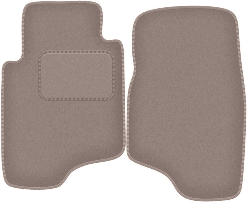 Beige Vordermatten für: Mitsubishi Pajero II Offroad (1991-1999)
