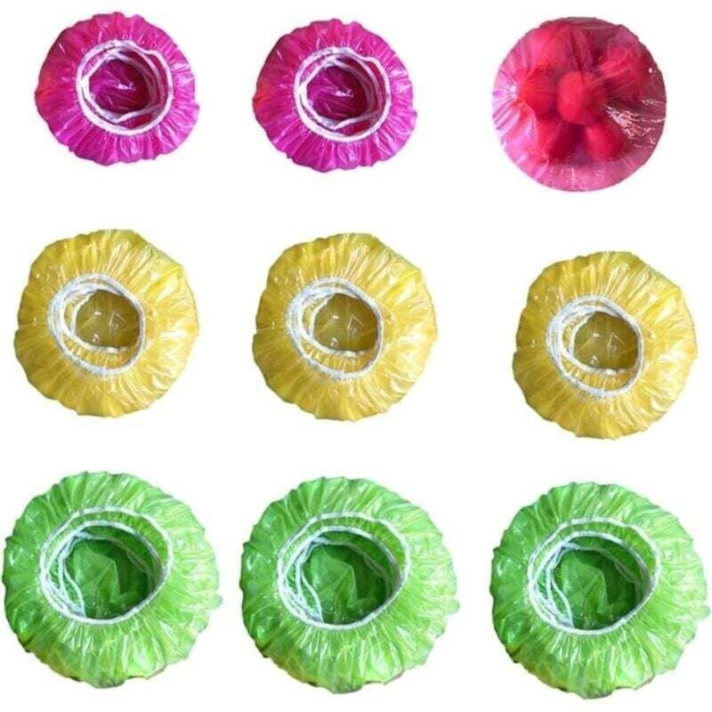 60 Stück elastische Lebensmittelabdeckungen, wiederverwendbare bunte Kunststoffabdeckungen, Lebensmittelabdeckungen zur ...
