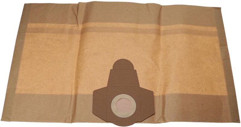 20x Staubbeutel kompatibel mit Parkside pnts 1400 B1 ian 66443, pnts 1400 A1 ian 53353 Staubsauger - 38,5cm x 26cm braun...