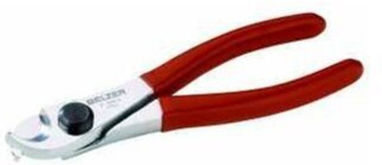 Bahco Kabelschneider mit PVC-beschichteten Griffen für mehradrige Kabel und biegsame Leiter, 170 mm