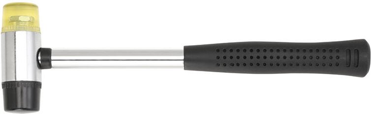 Gummihammer mit fiberglass ausbeulhammer schonhammer hammer Fervi 0243/40