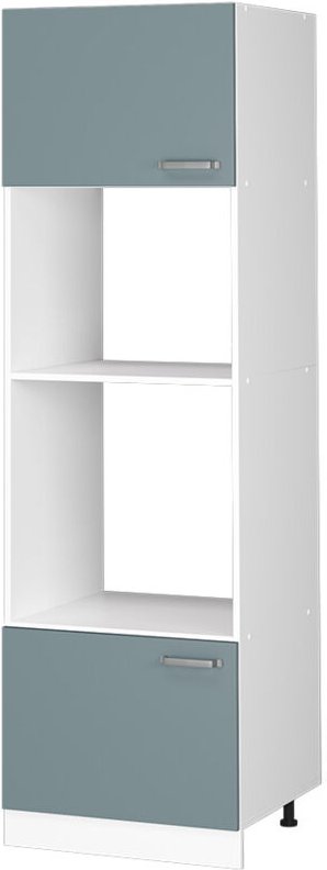 Vicco - Küchenmöbel R-Line, Blau-Grau, 60 cm