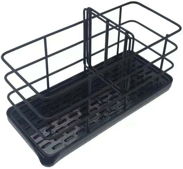 Schwammhalter aus Edelstahl 304, multifunktionale Küchenspüle, Spülbeckenmanager, Geschirrspülbecken, Seifenschale, vers...