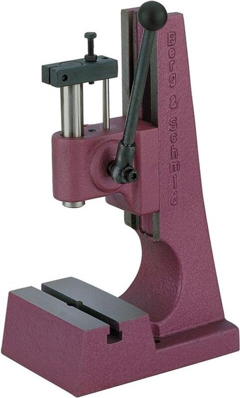 Handhebelpresse mit Zahnstange 150kp Berg + Schmid Pressentechnik