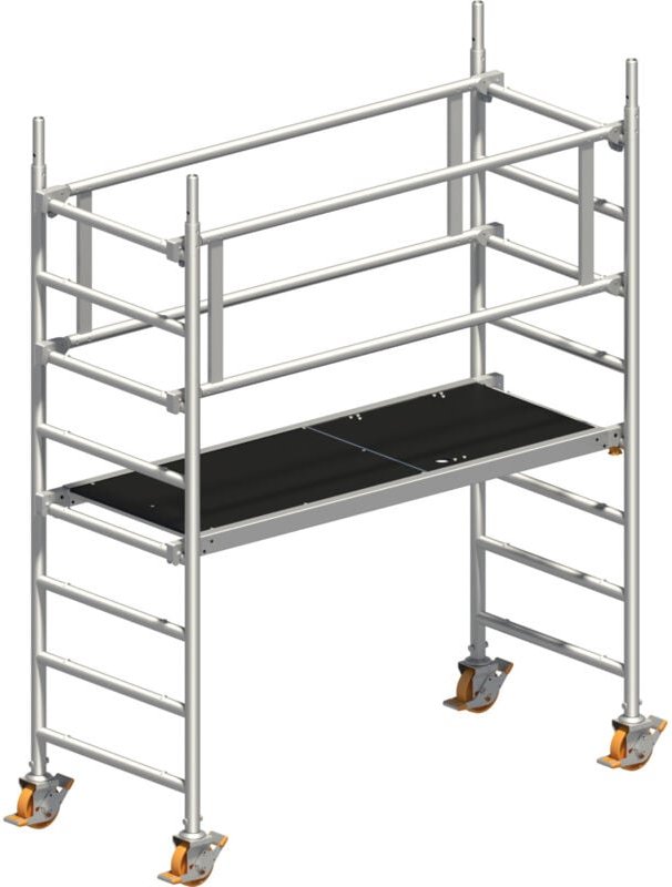 Layher Rollgerüst Uni Leicht Standard-Aufbau 3,11m AH