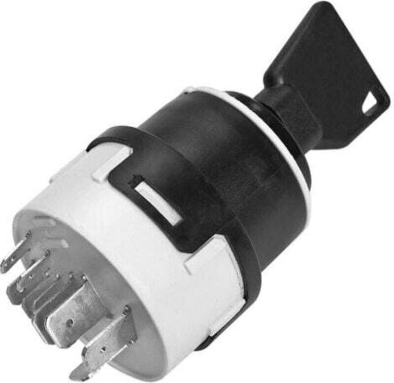 Odipie - Kfz-Zündschalter, 9-poliges Zündschloss, 24-V-Zündstartschalter, geeignet für Kfz-Traktor-Gabelstapler